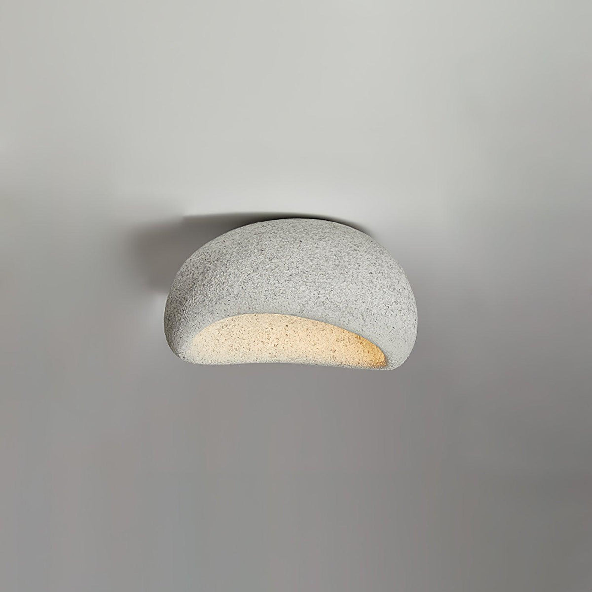 Rivenira Deckenleuchte mit japanischem Wabi-Sabi Mond