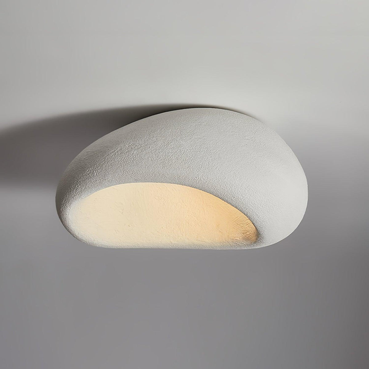 Rivenira Deckenleuchte mit japanischem Wabi-Sabi Mond