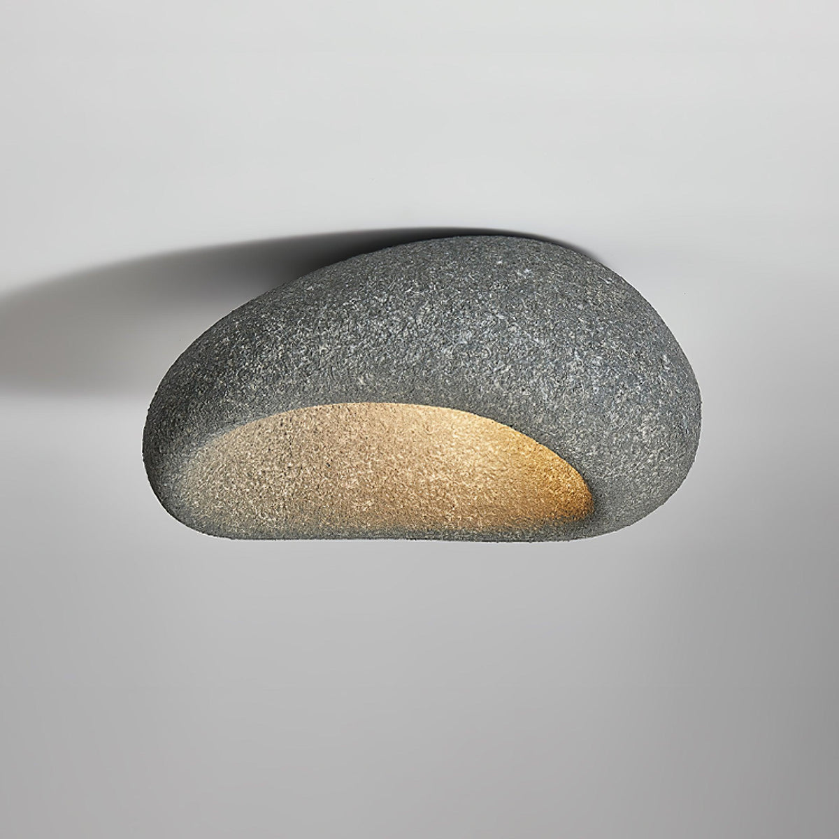 Rivenira Deckenleuchte mit japanischem Wabi-Sabi Mond