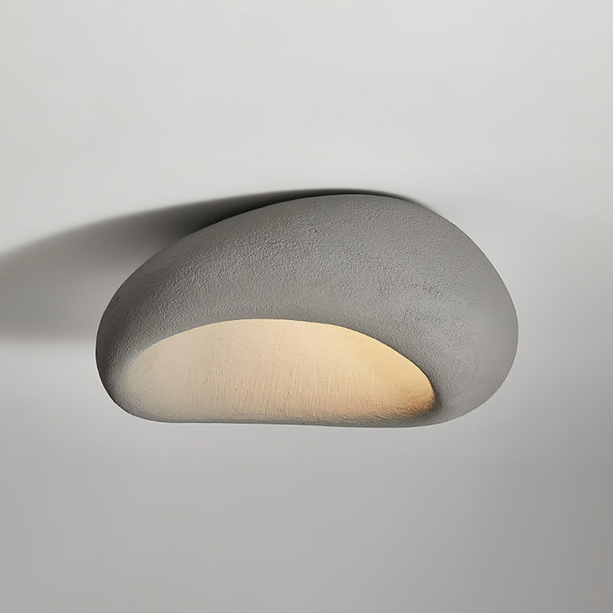 Rivenira Deckenleuchte mit japanischem Wabi-Sabi Mond