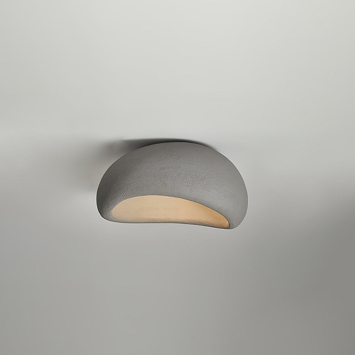 Rivenira Deckenleuchte mit japanischem Wabi-Sabi Mond