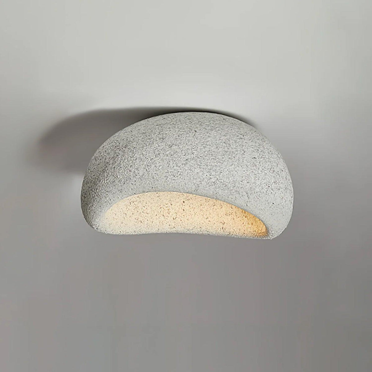 Rivenira Deckenleuchte mit japanischem Wabi-Sabi Mond