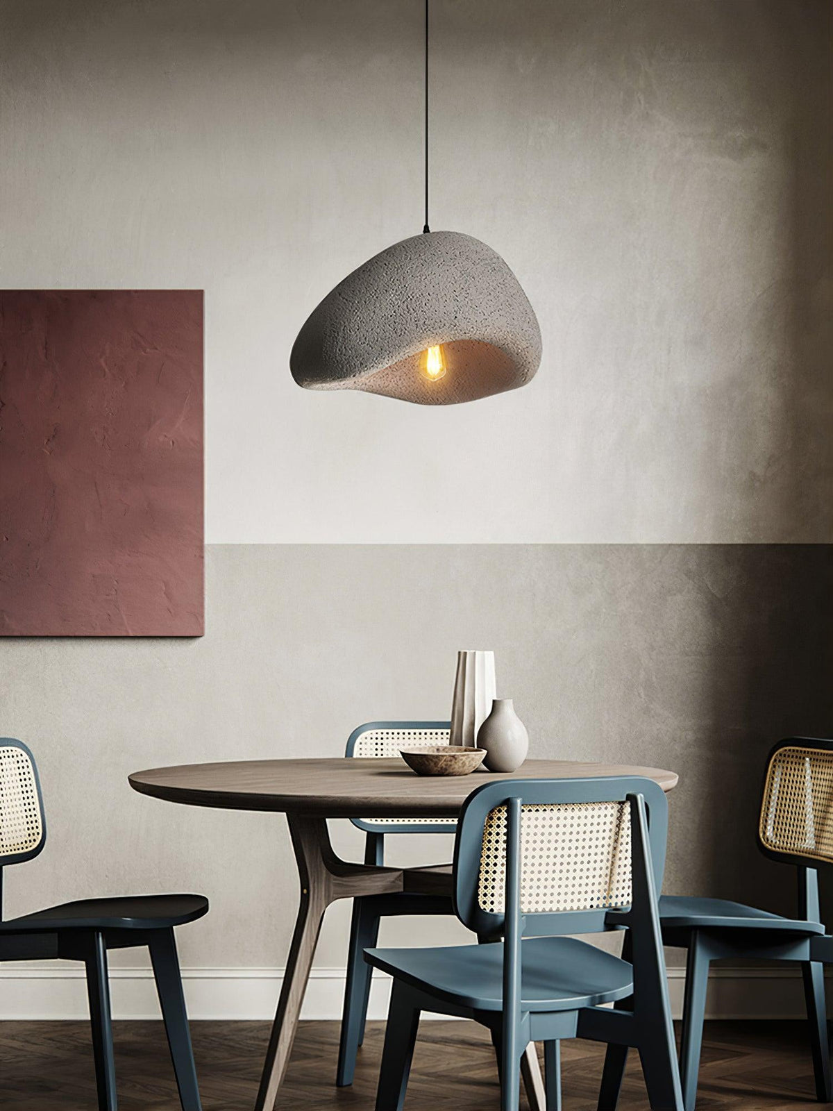 Mira Pendelleuchte im Wabi-Sabi-Stil