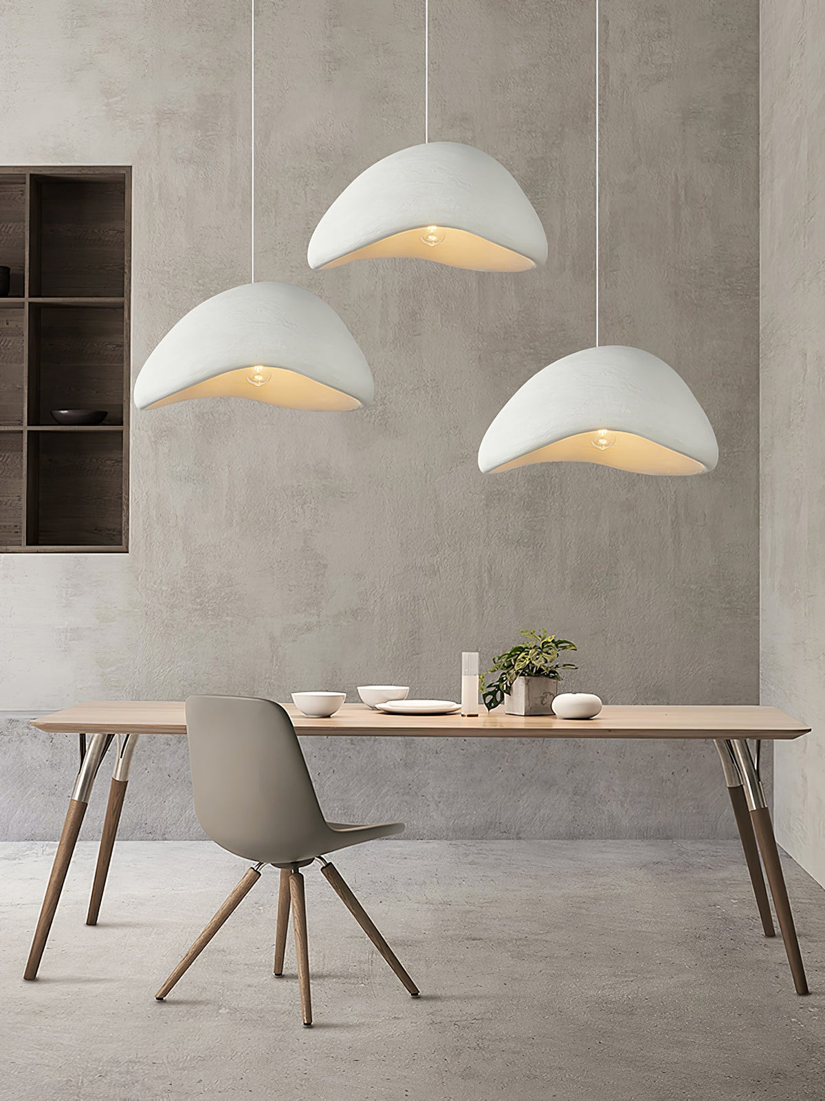 Mira Pendelleuchte im Wabi-Sabi-Stil