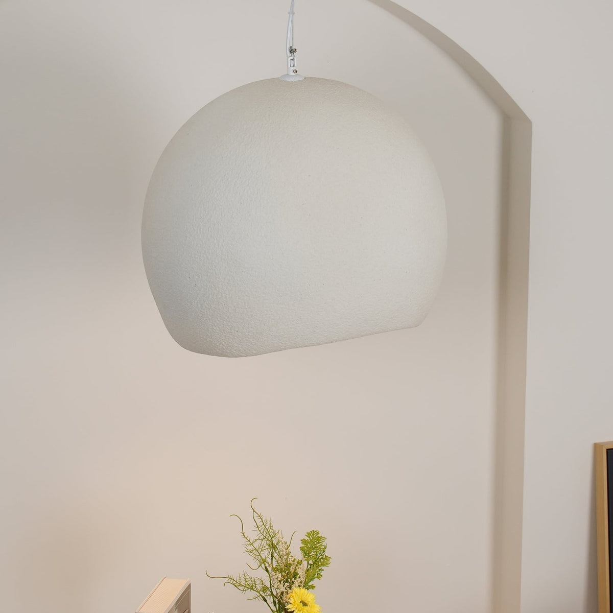 Reloza zeitgenössische minimalistische Kunstharz-Pendelleuchte