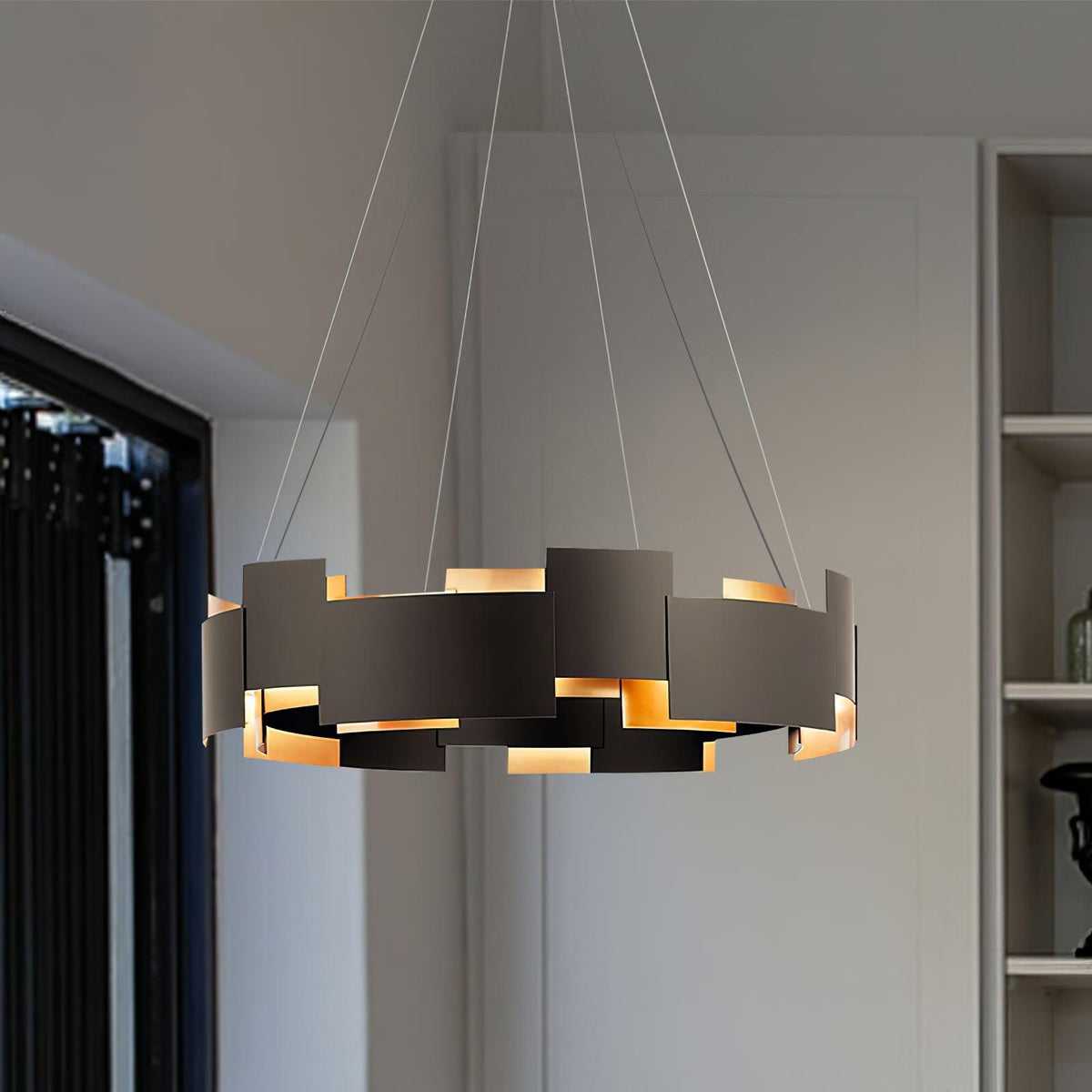 Orelaora Kronleuchter Kichler Oval Energieeffiziente LED-Module