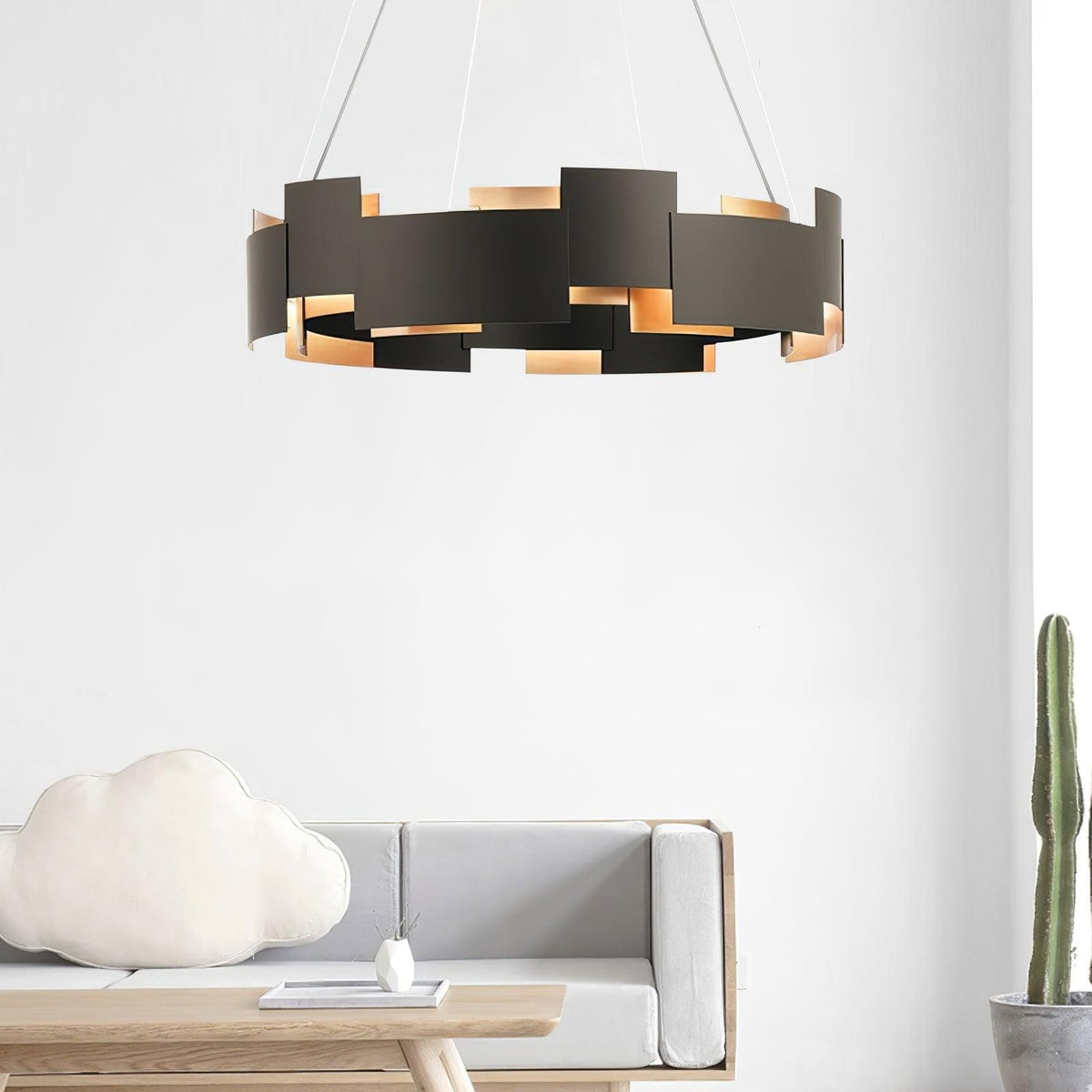 Orelaora Kronleuchter Kichler Oval Energieeffiziente LED-Module
