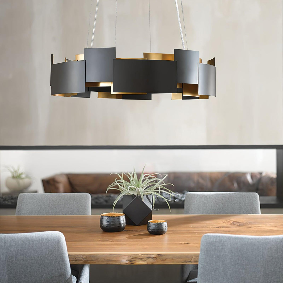 Orelaora Kronleuchter Kichler Oval Energieeffiziente LED-Module