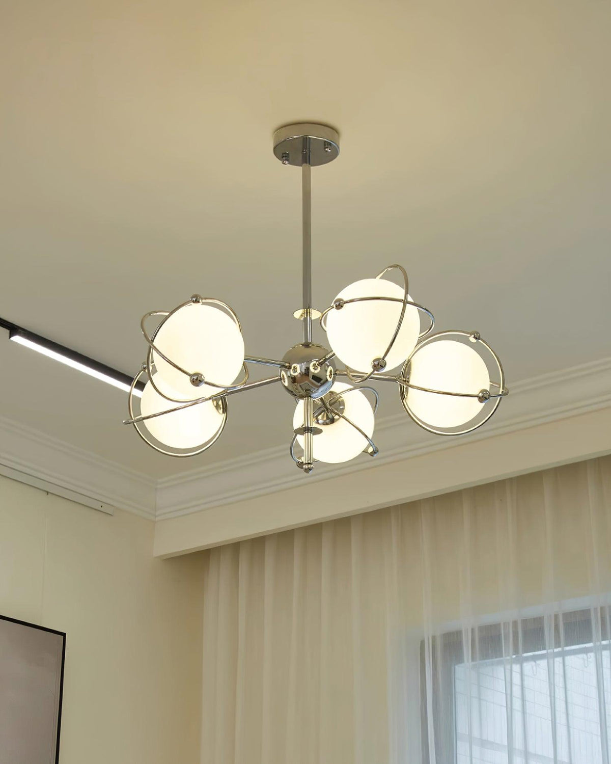 Zomarion Premium Kronleuchter aus Kunstglas im nordischen Stil
