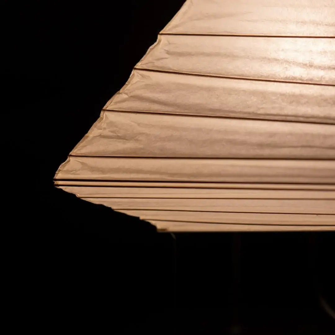 Elioi Tischlampe aus Reispapier in Japanischem Stil