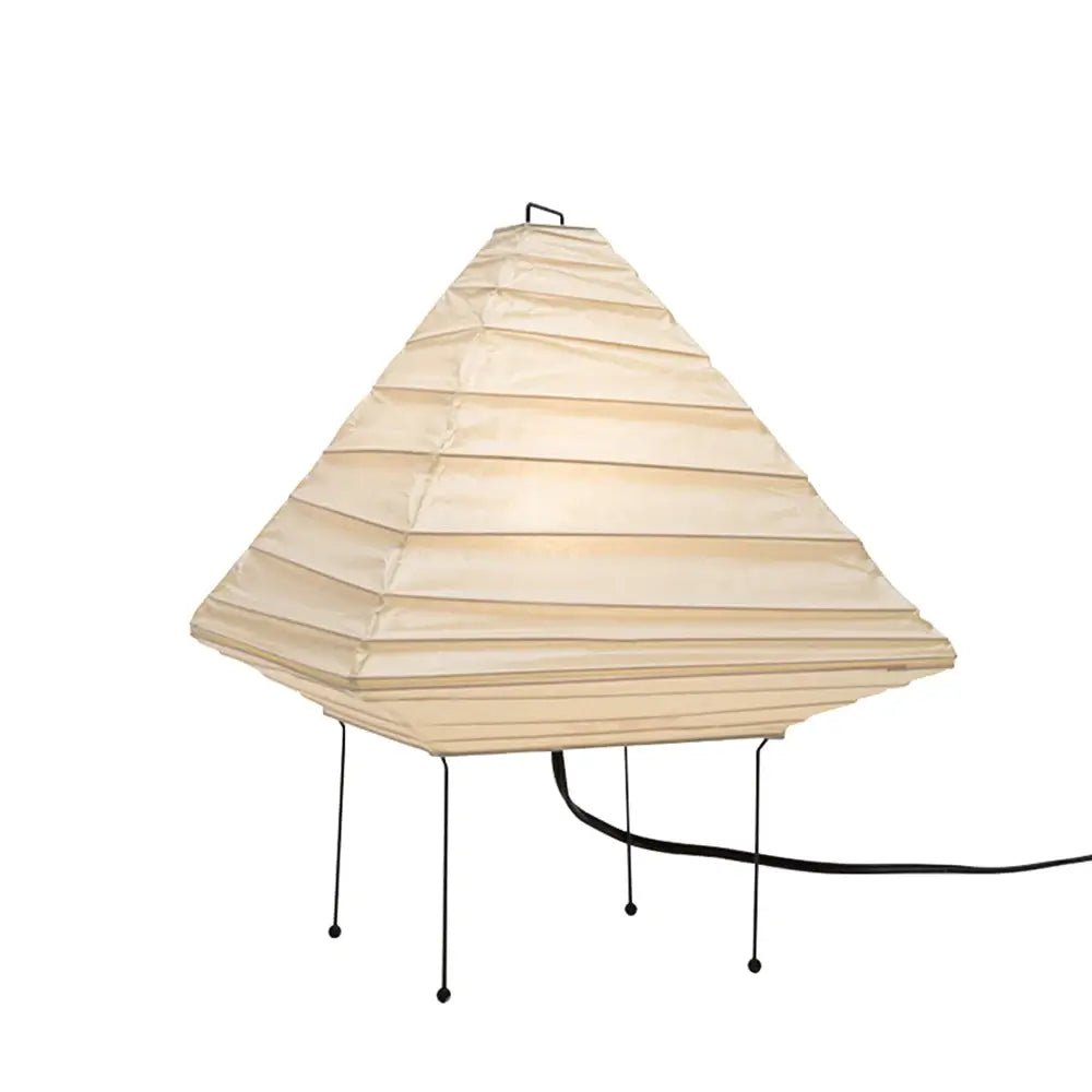 Elioi Tischlampe aus Reispapier in Japanischem Stil