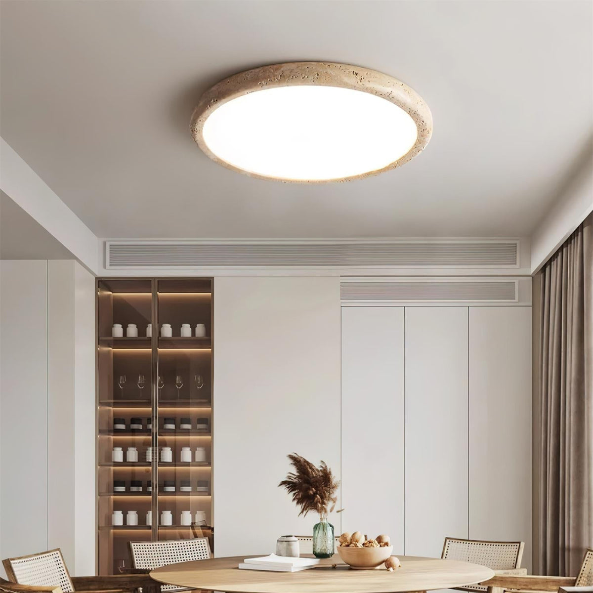 Ciro Travertine Deckenleuchte