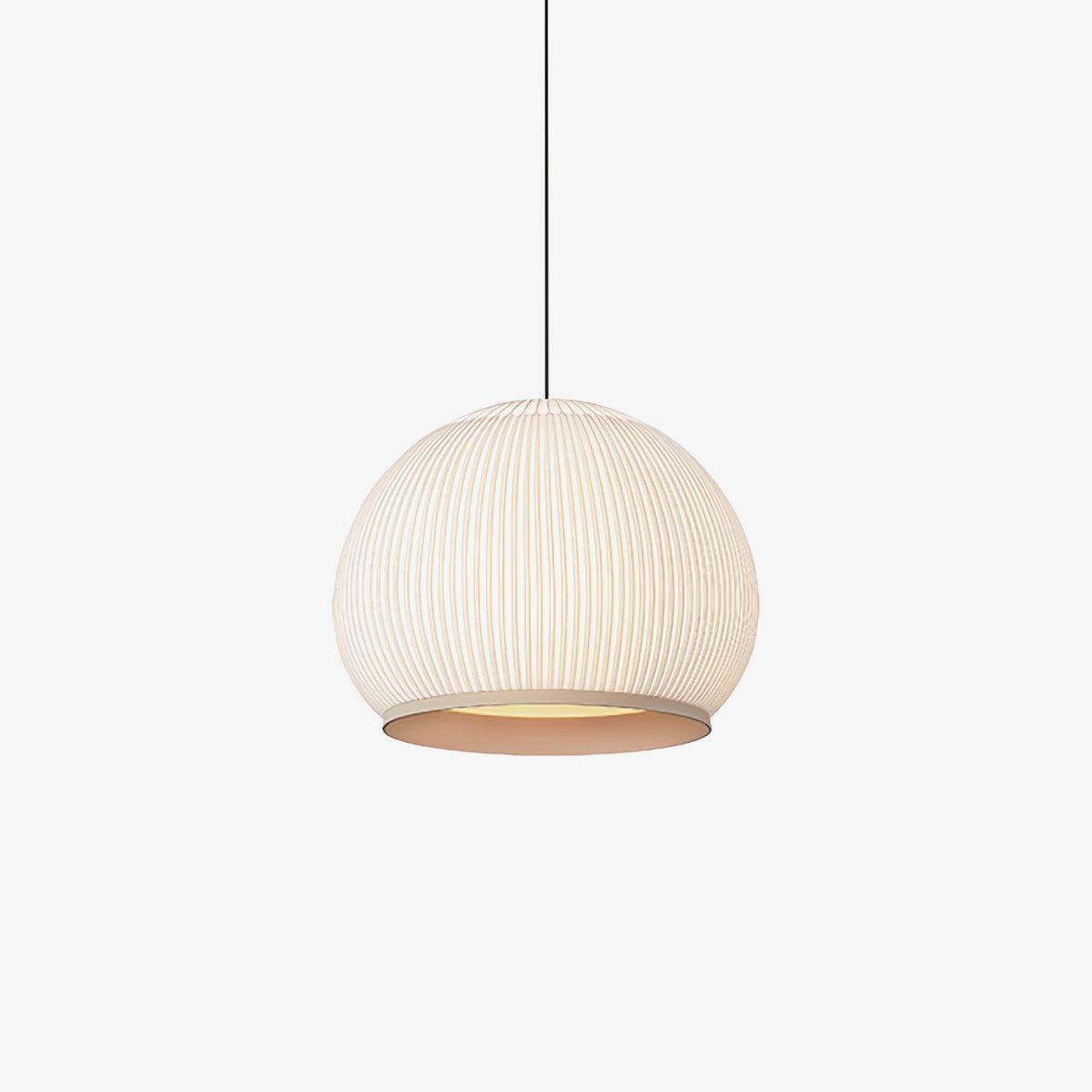 Lineiella Minimalistische Stoff-Pendelleuchte