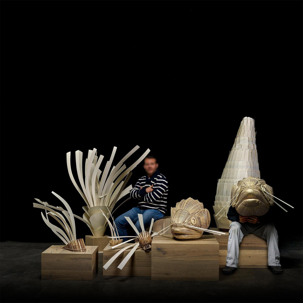 Sylaraine Kronleuchter aus Holz