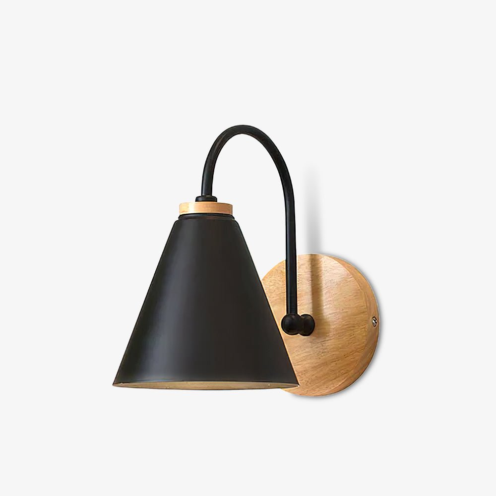 Rinorielle Einzigartige klassische Holz-Wandleuchte