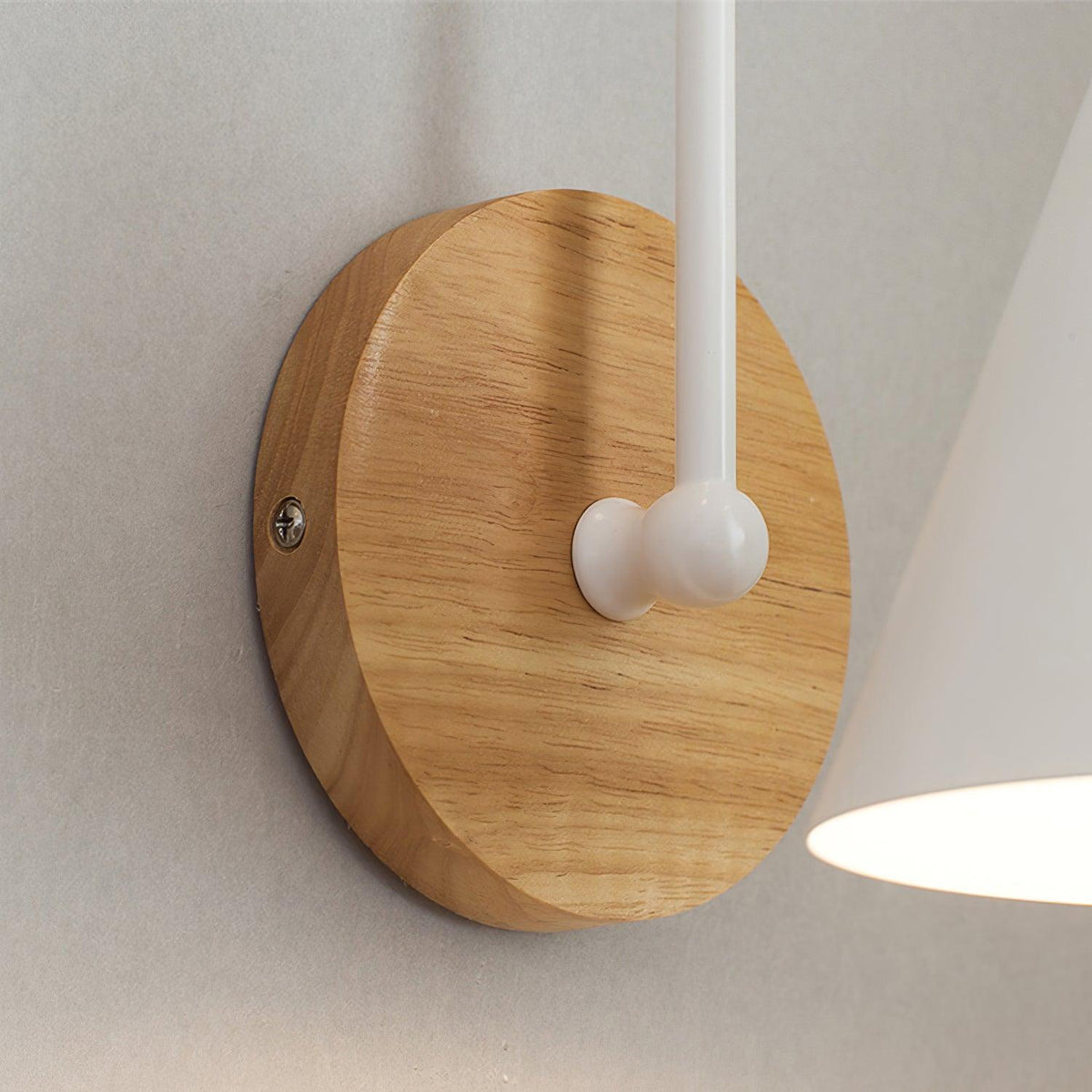 Rinorielle Einzigartige klassische Holz-Wandleuchte