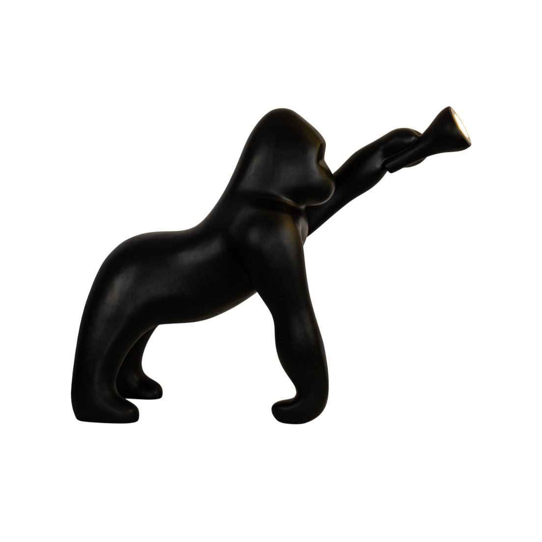 Zasolil Kunstharz Gorilla Stehleuchte