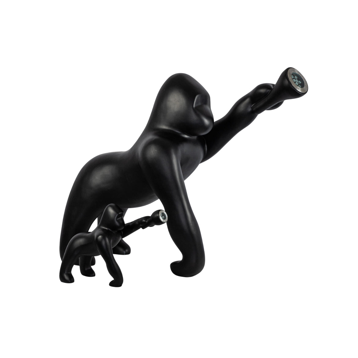 Zasolil Kunstharz Gorilla Stehleuchte