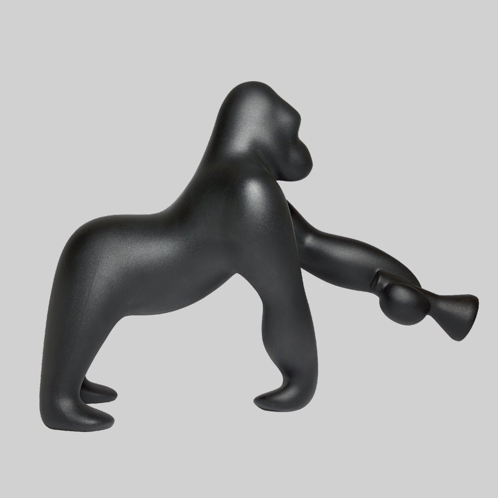 Zasolil Kunstharz Gorilla Stehleuchte