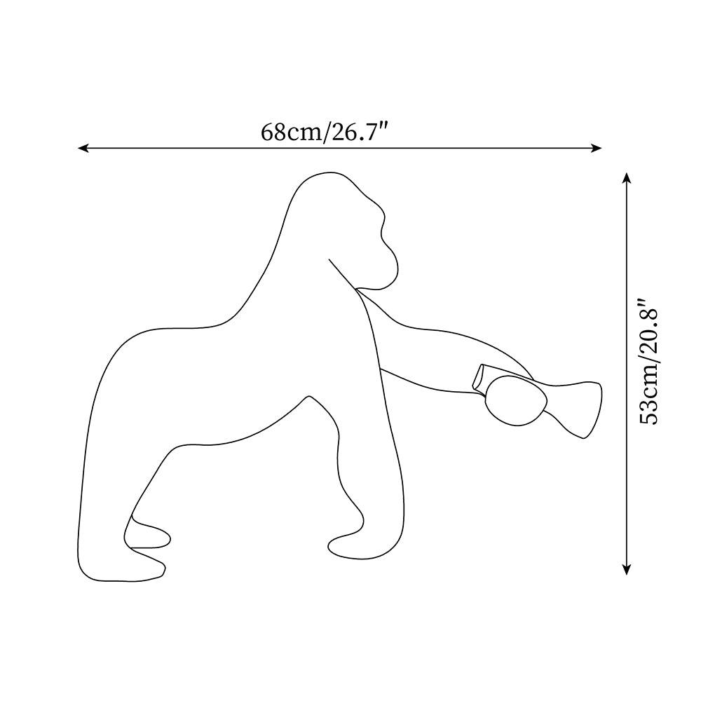 Gorilla Stehleuchte
