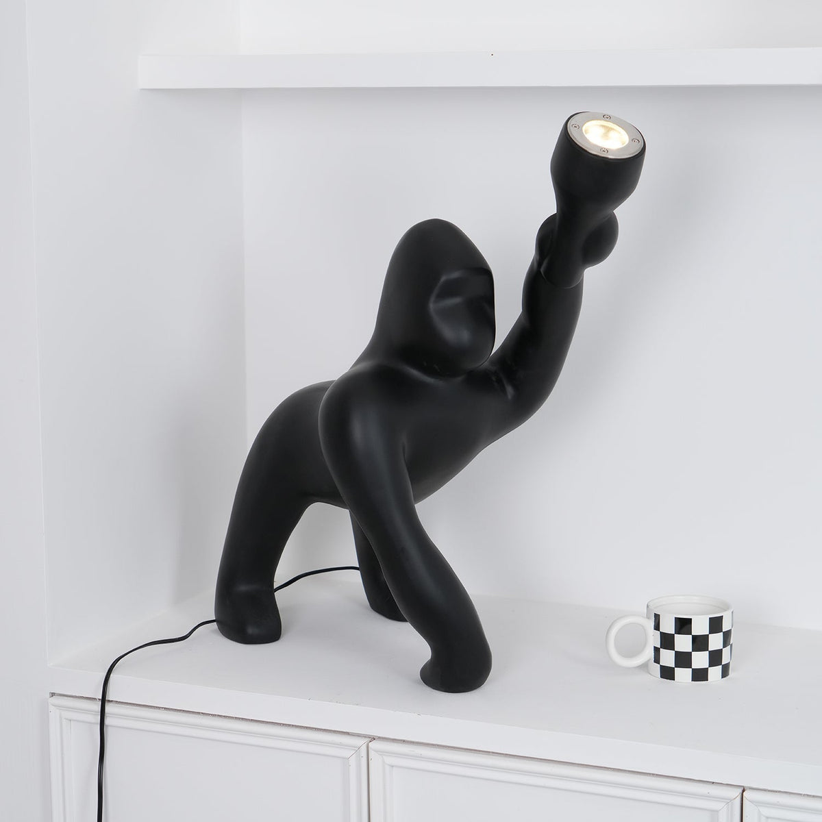Gorilla Stehleuchte