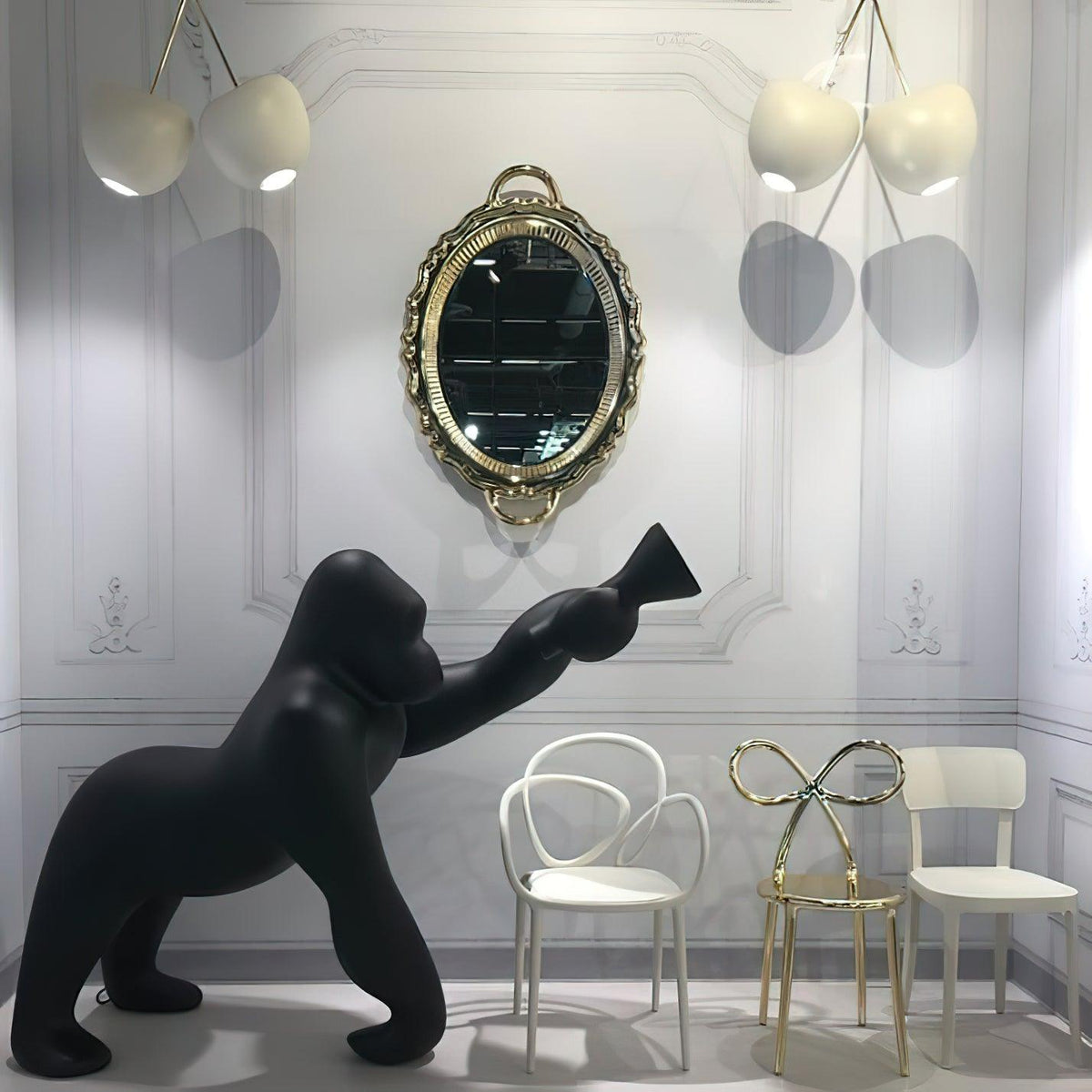 Gorilla Stehleuchte
