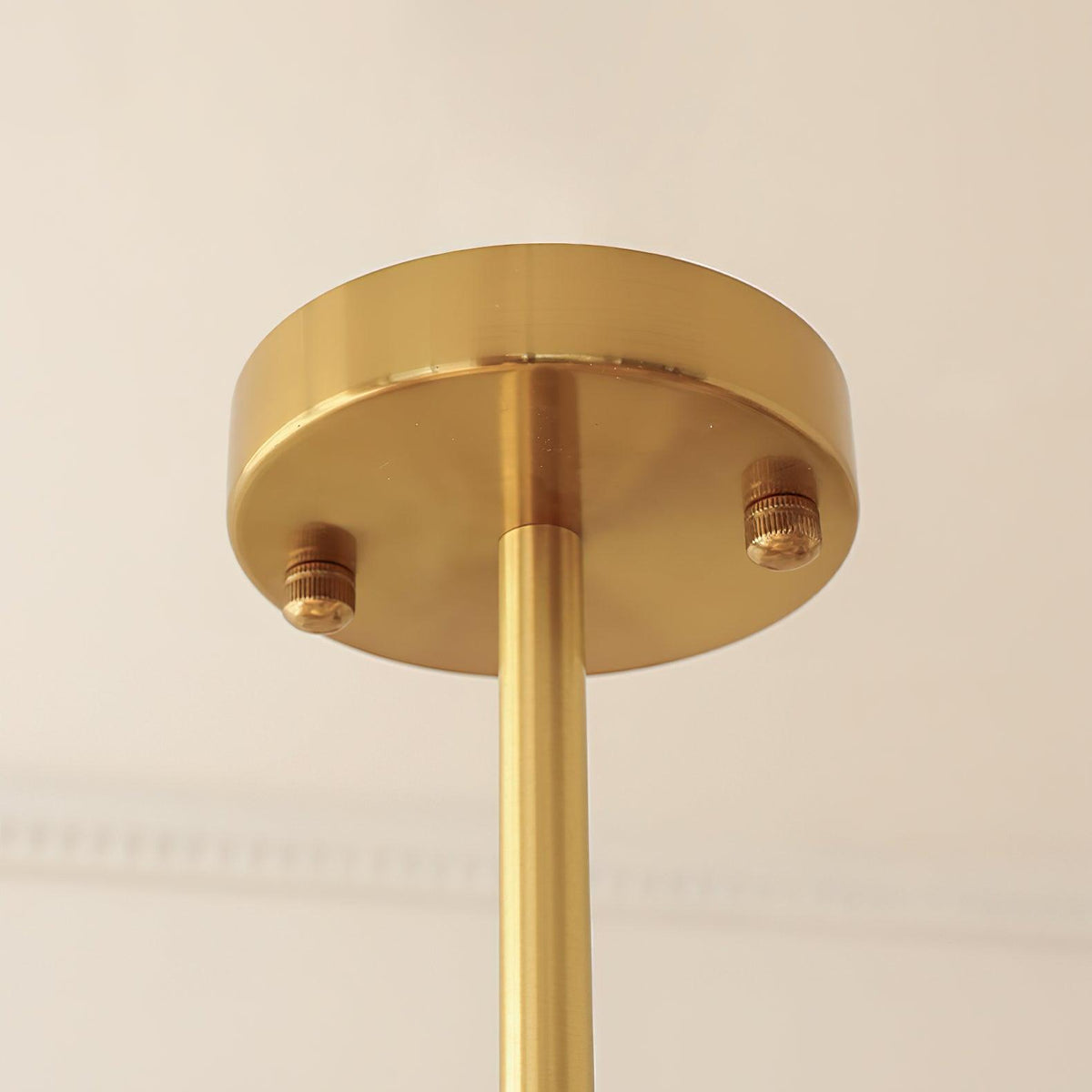 Sunbeam moderne Pendelleuchte aus Glas in Gelb