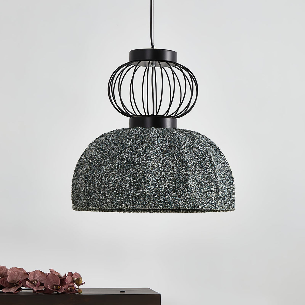 Forge Industrielle Pendelleuchte aus Stoff