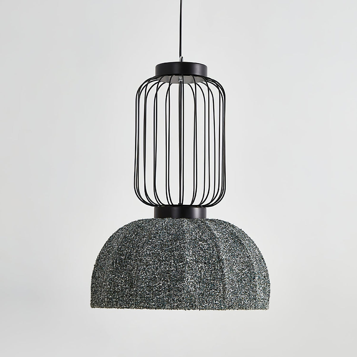 Forge Industrielle Pendelleuchte aus Stoff
