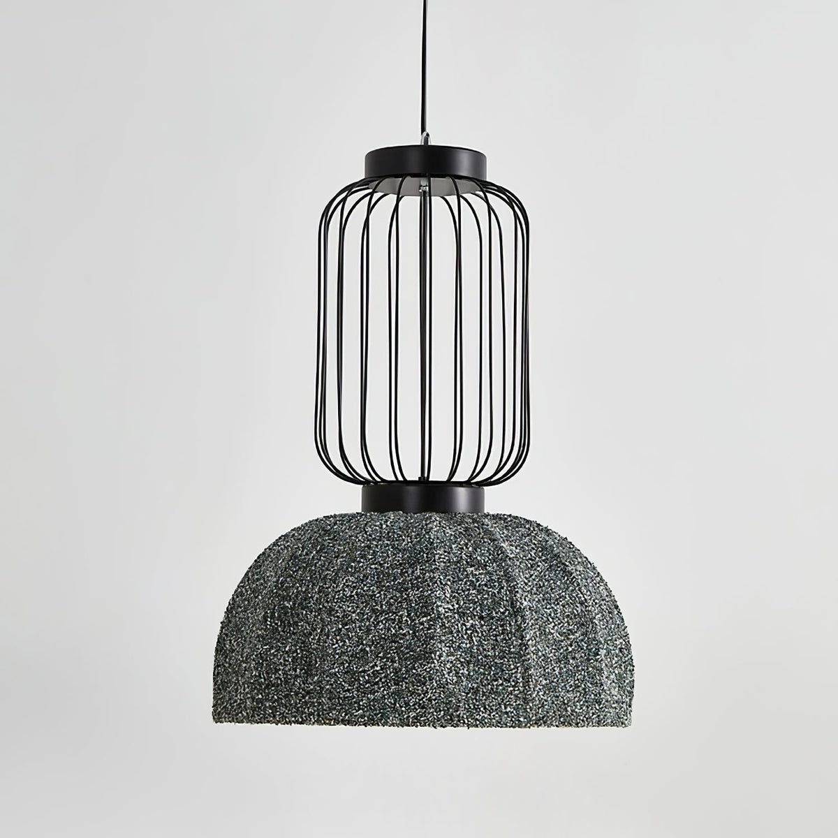 Forge Industrielle Pendelleuchte aus Stoff