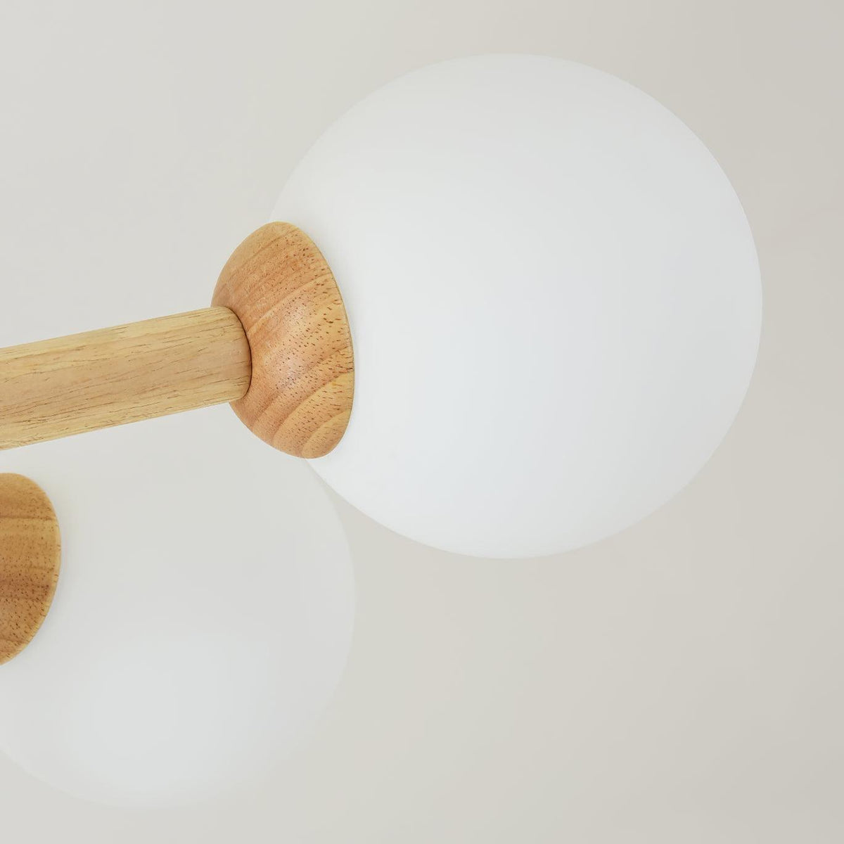 Kalds Kronleuchter Holzkugel Minimalistisch Natürlich