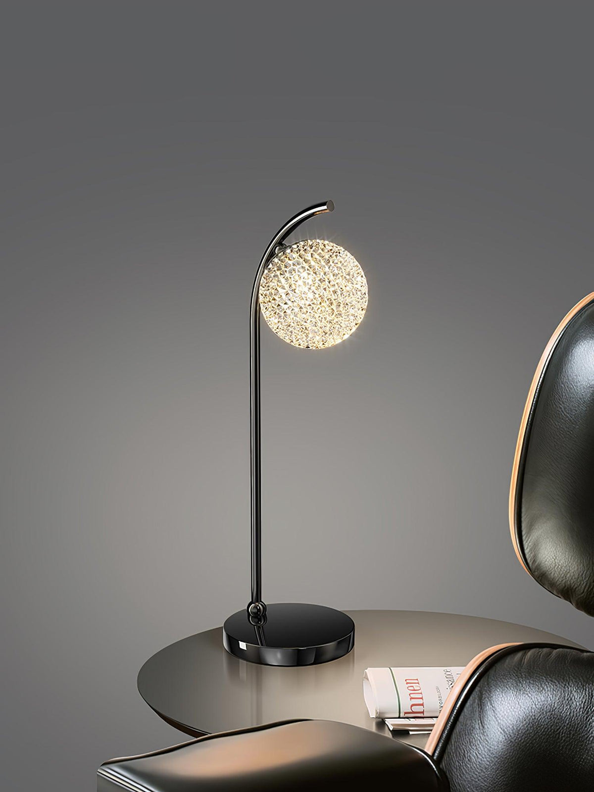 Violet zeitgenössische Tischlampe