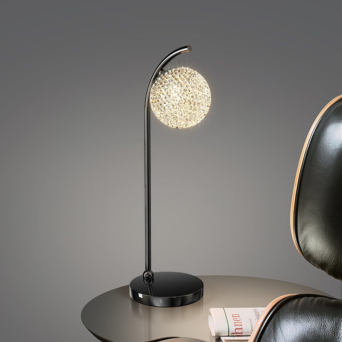 Violet zeitgenössische Tischlampe
