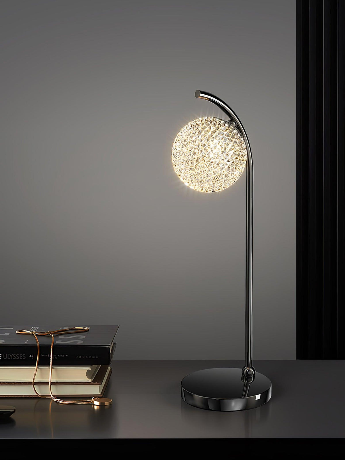 Violet zeitgenössische Tischlampe