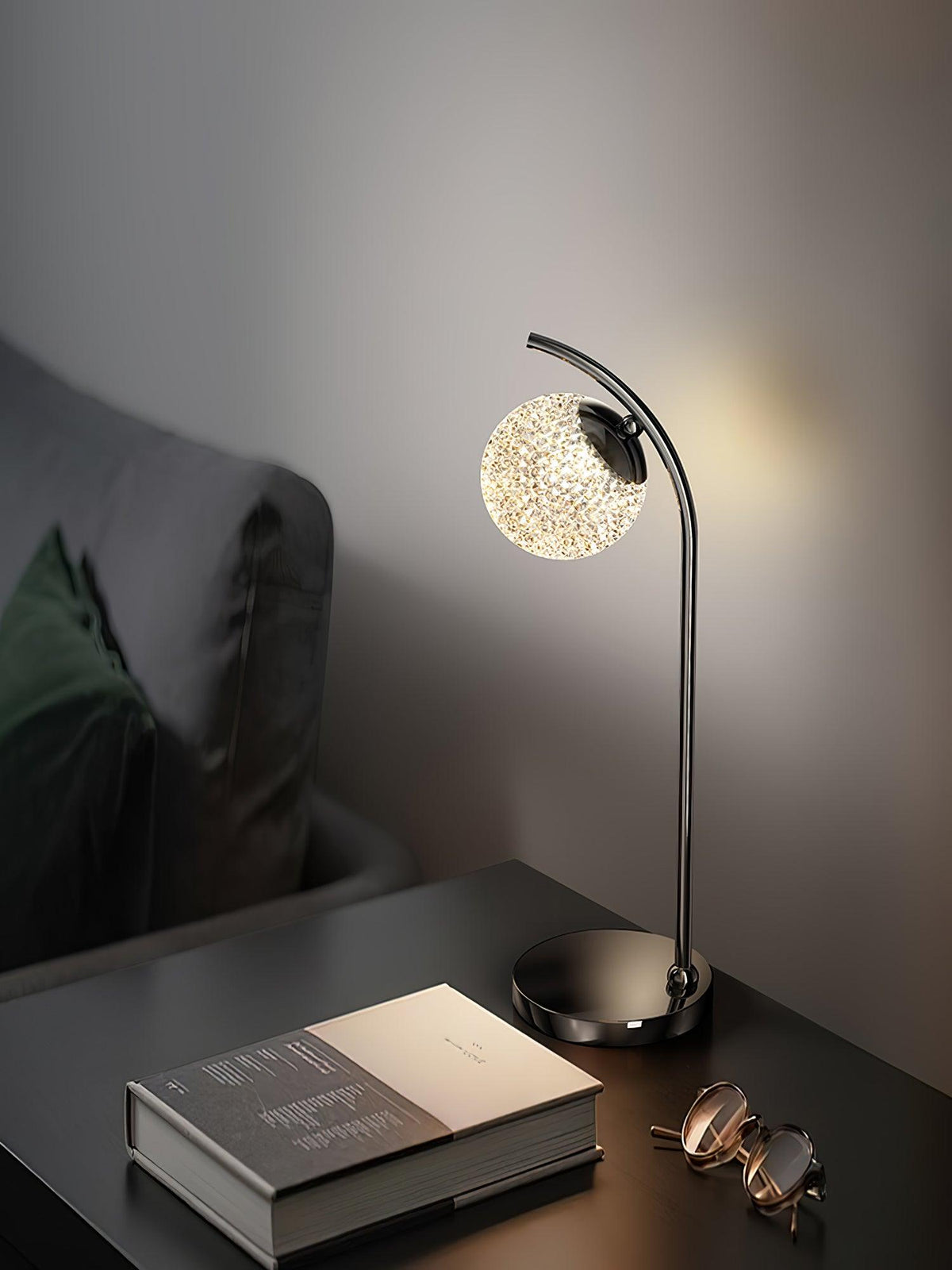 Violet zeitgenössische Tischlampe
