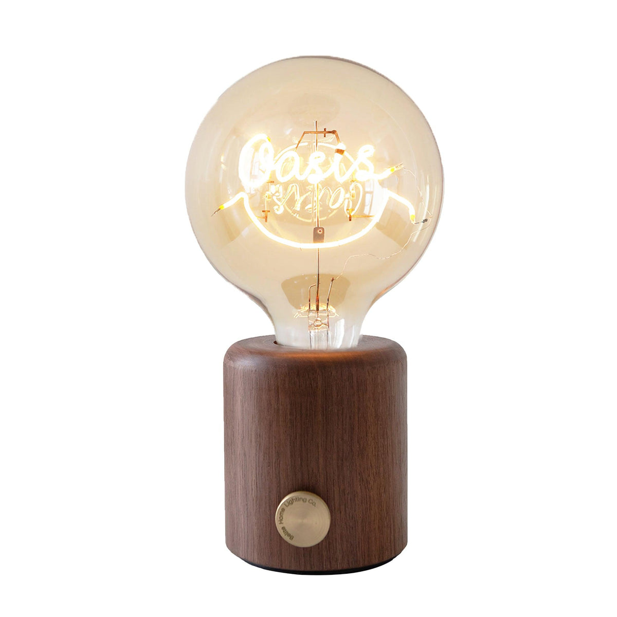 Altheil Retro Holzbasis Tischleuchte