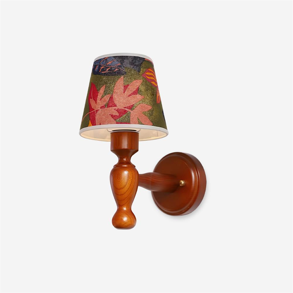 Orbel Mapleleaf Wandleuchte aus Holz