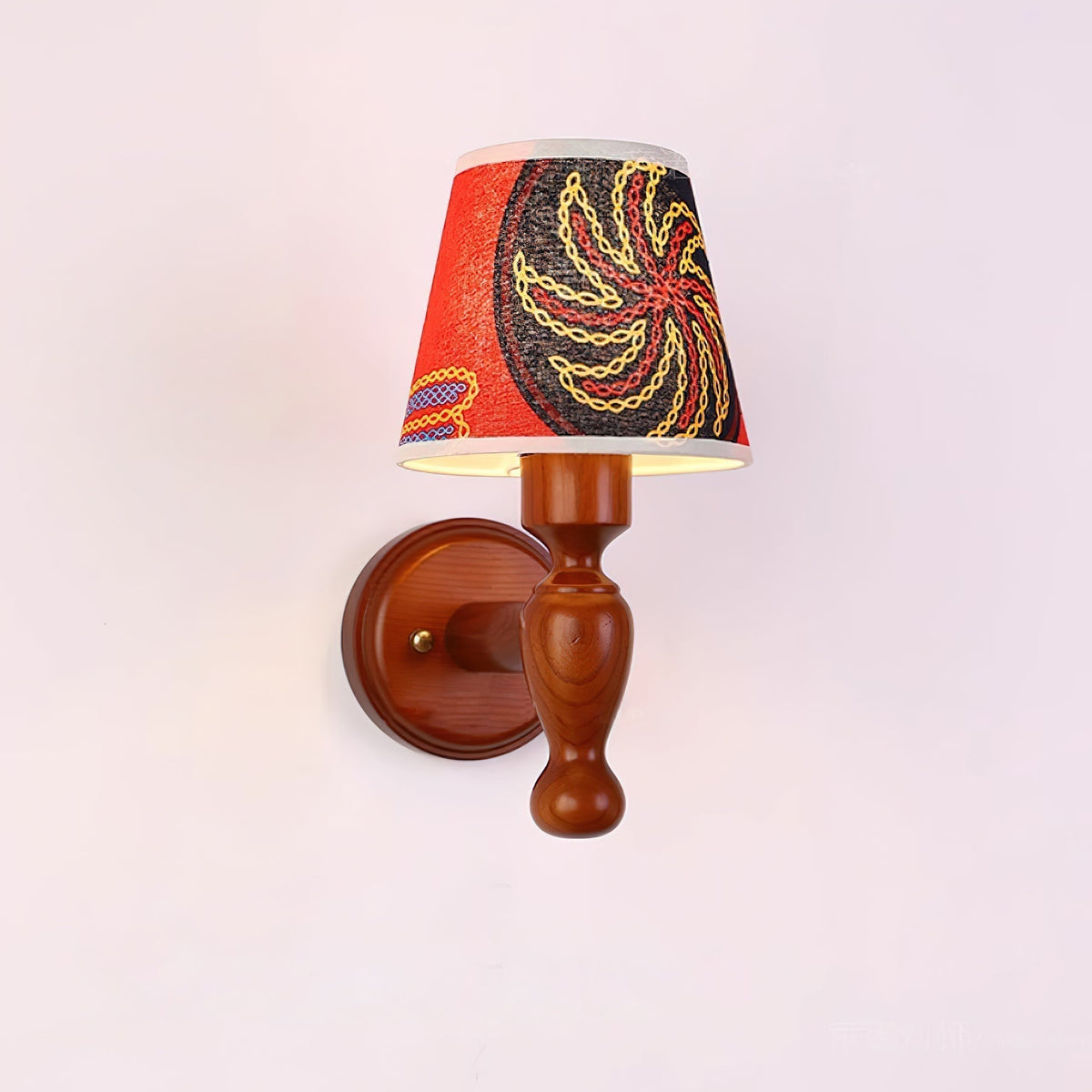 Orbel Mapleleaf Wandleuchte aus Holz