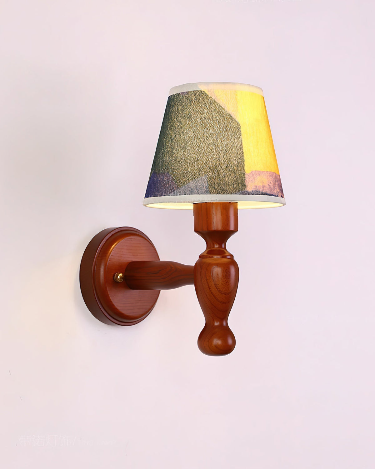 Orbel Mapleleaf Wandleuchte aus Holz
