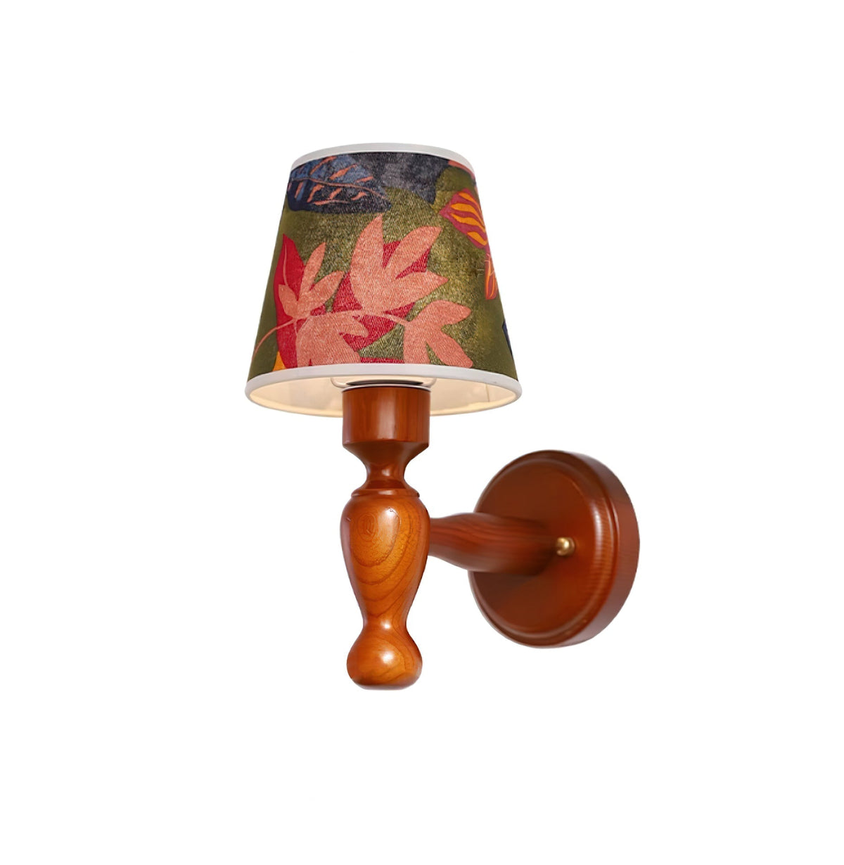 Orbel Mapleleaf Wandleuchte aus Holz