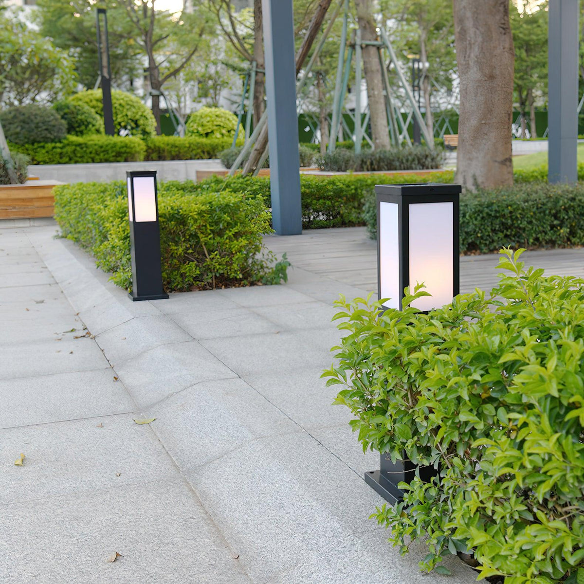 Aspren Bollard-Solaraußenleuchte
