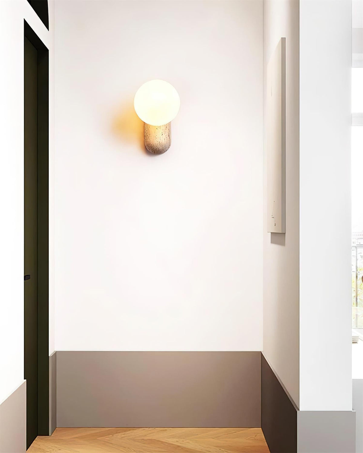 Tavelaria Wandleuchte Travertin Organic Serenity