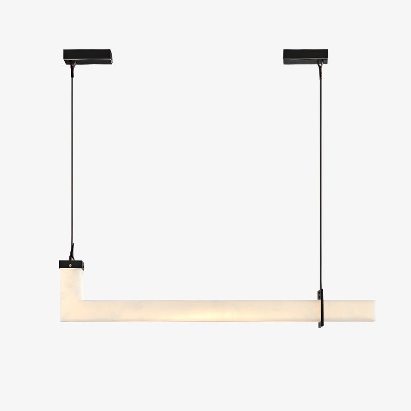 Nivienne lineare Pendelleuchte aus Alabaster
