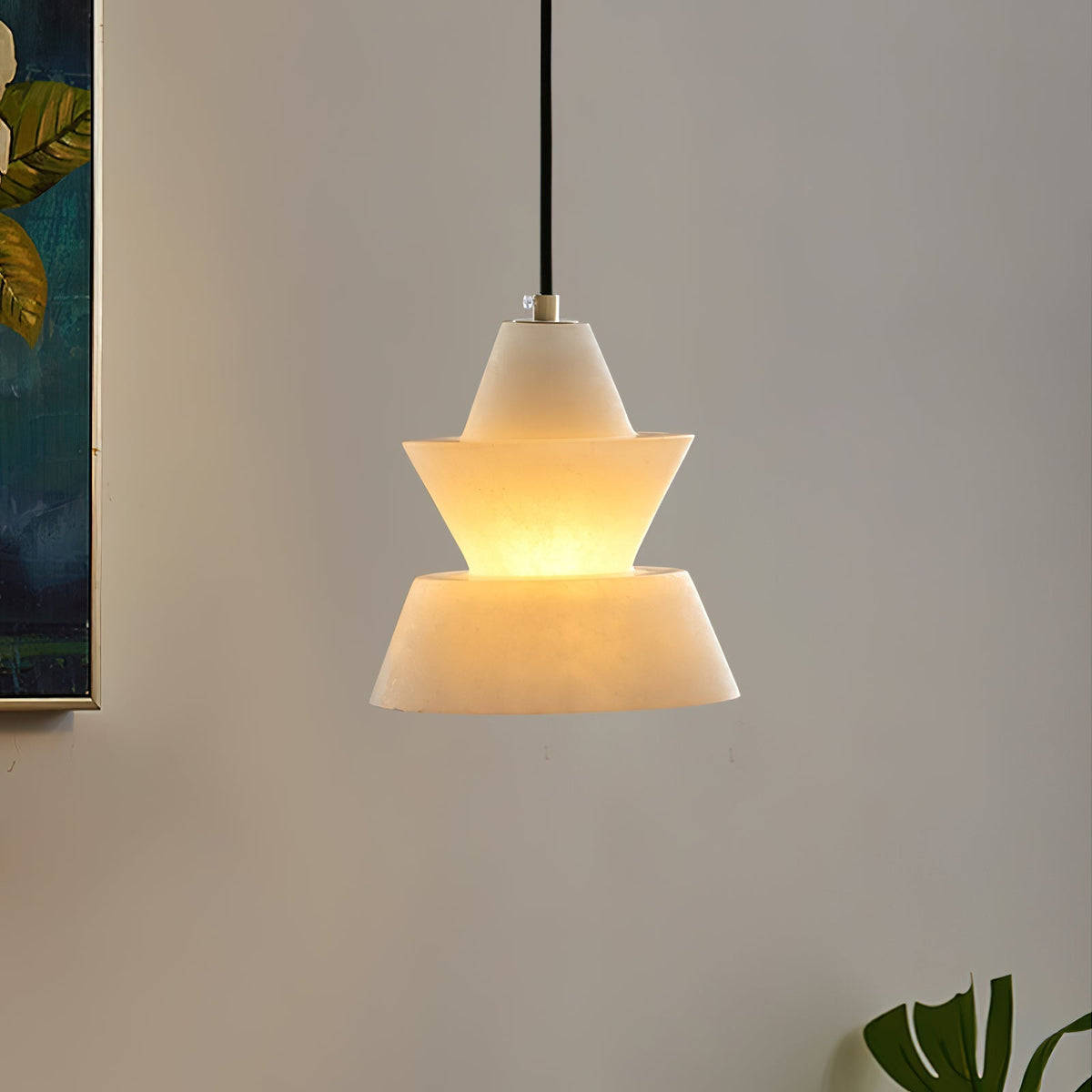 Evo Alabaster Pendelleuchte
