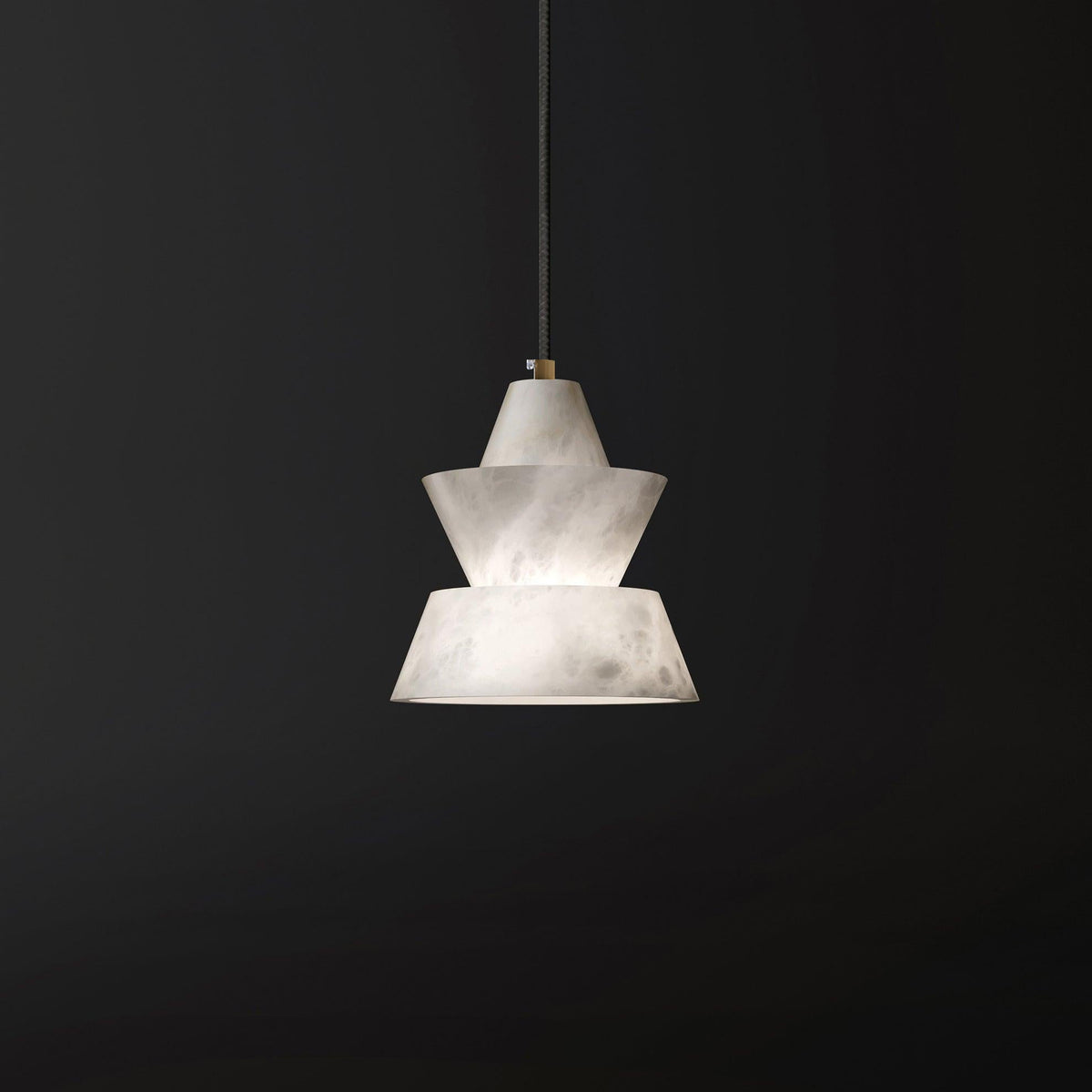 Evo Alabaster Pendelleuchte
