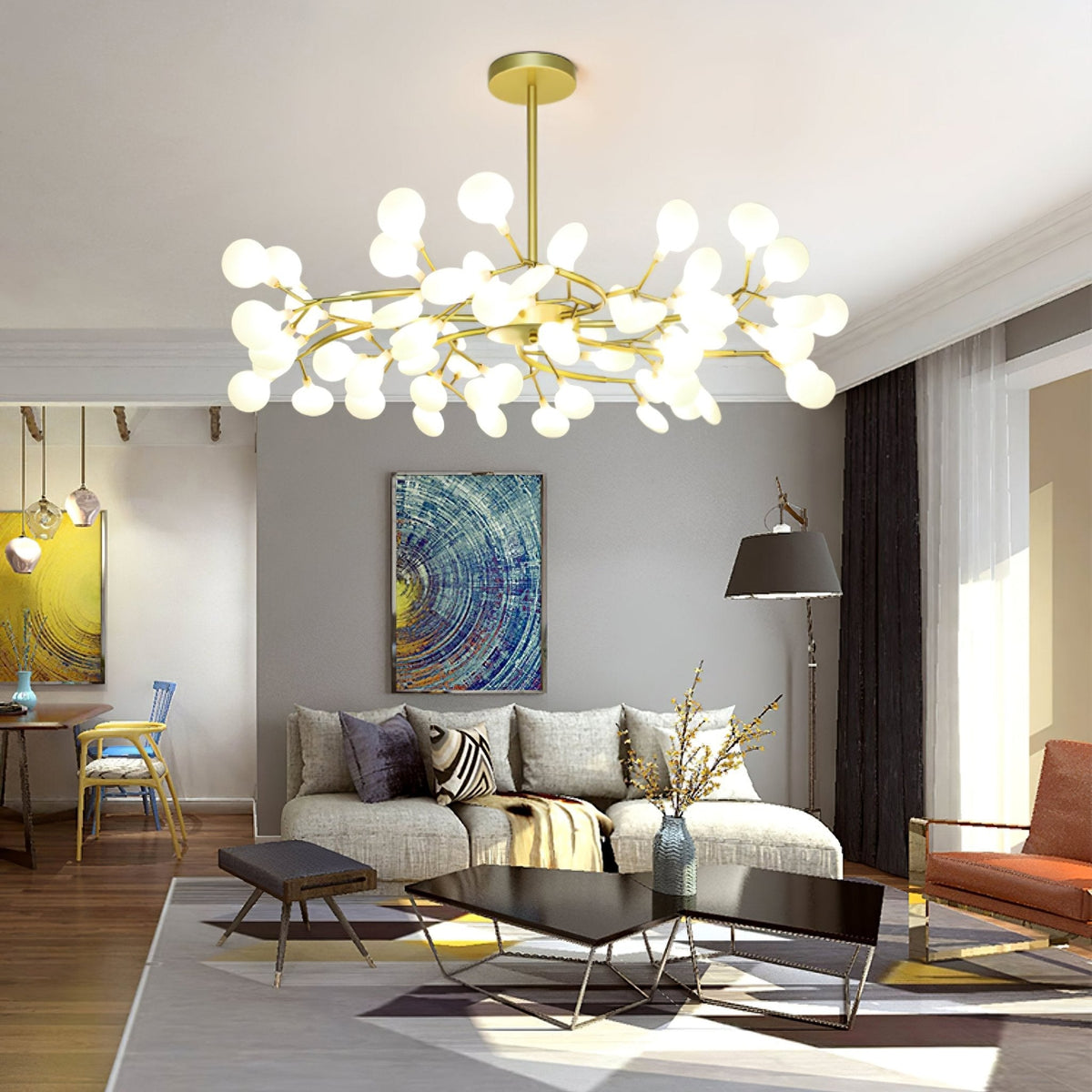 Riviselle Kronleuchter LED Firefly