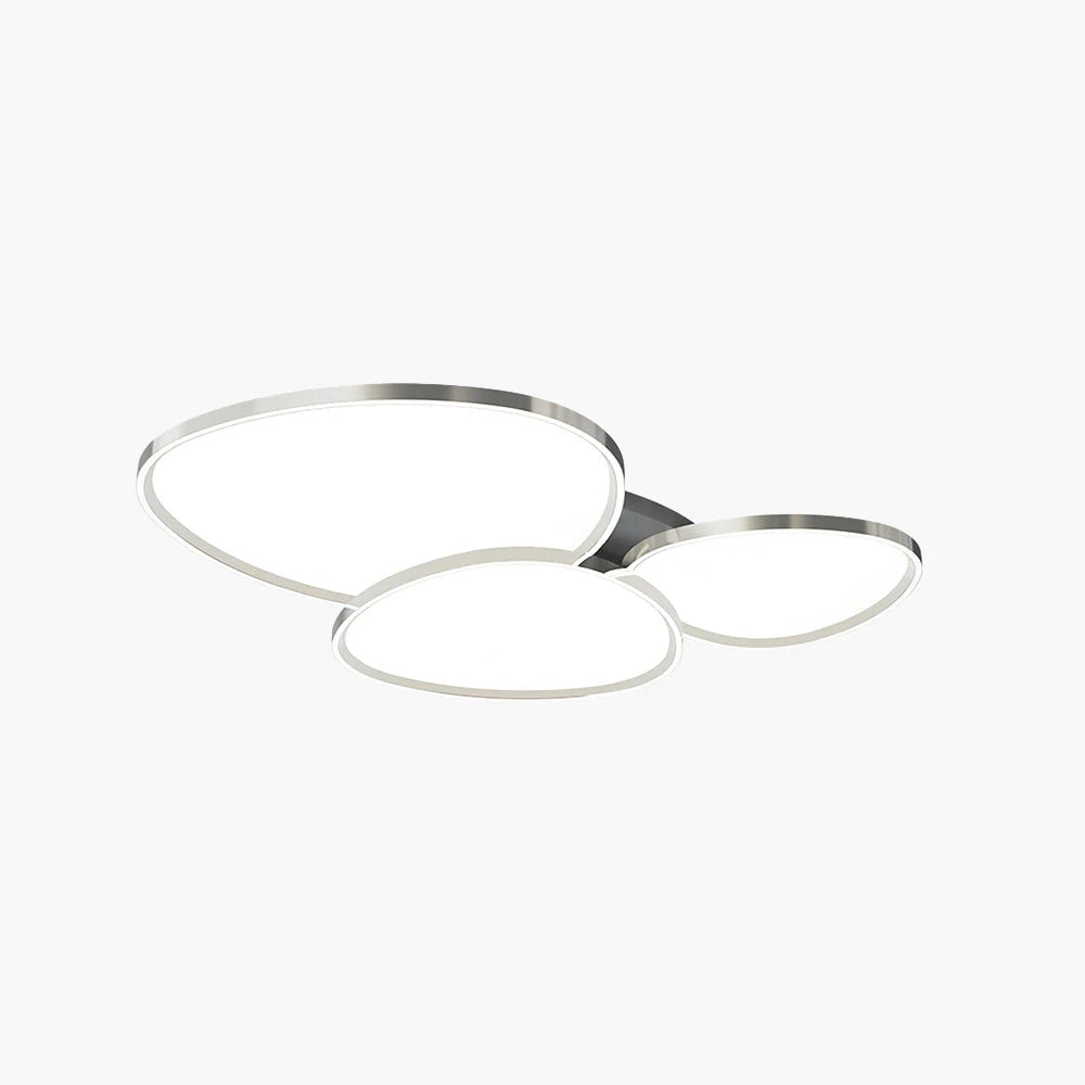 Arisha Modern LED Deckenleuchte Weiß Metall Schlaf Wohnzimmer