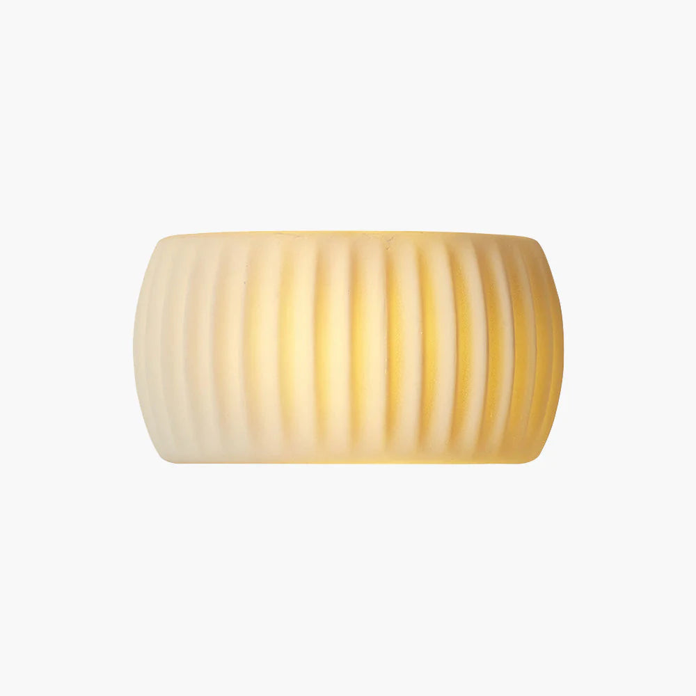 Valentina Modern LED Innenwandleuchte Orange Metall Schlaf Wohnzimmer