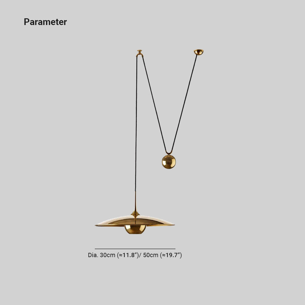 Cairns Modern LED Pendelleuchte Linear Schale Esstisch Gold Metall