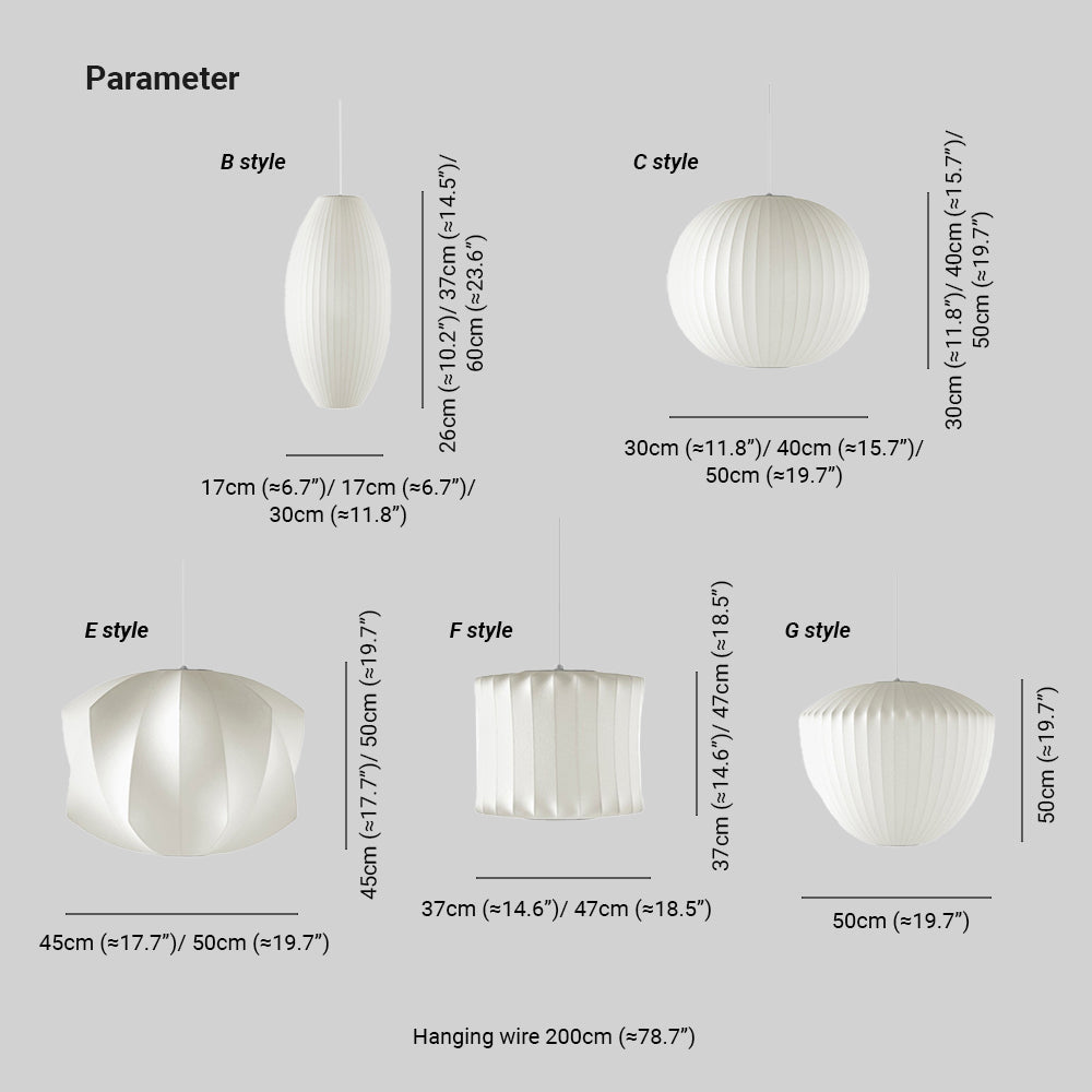 Ritta Modern LED Pendelleuchte Weiß Wohnzimmer/Esstisch Metall&Stoff